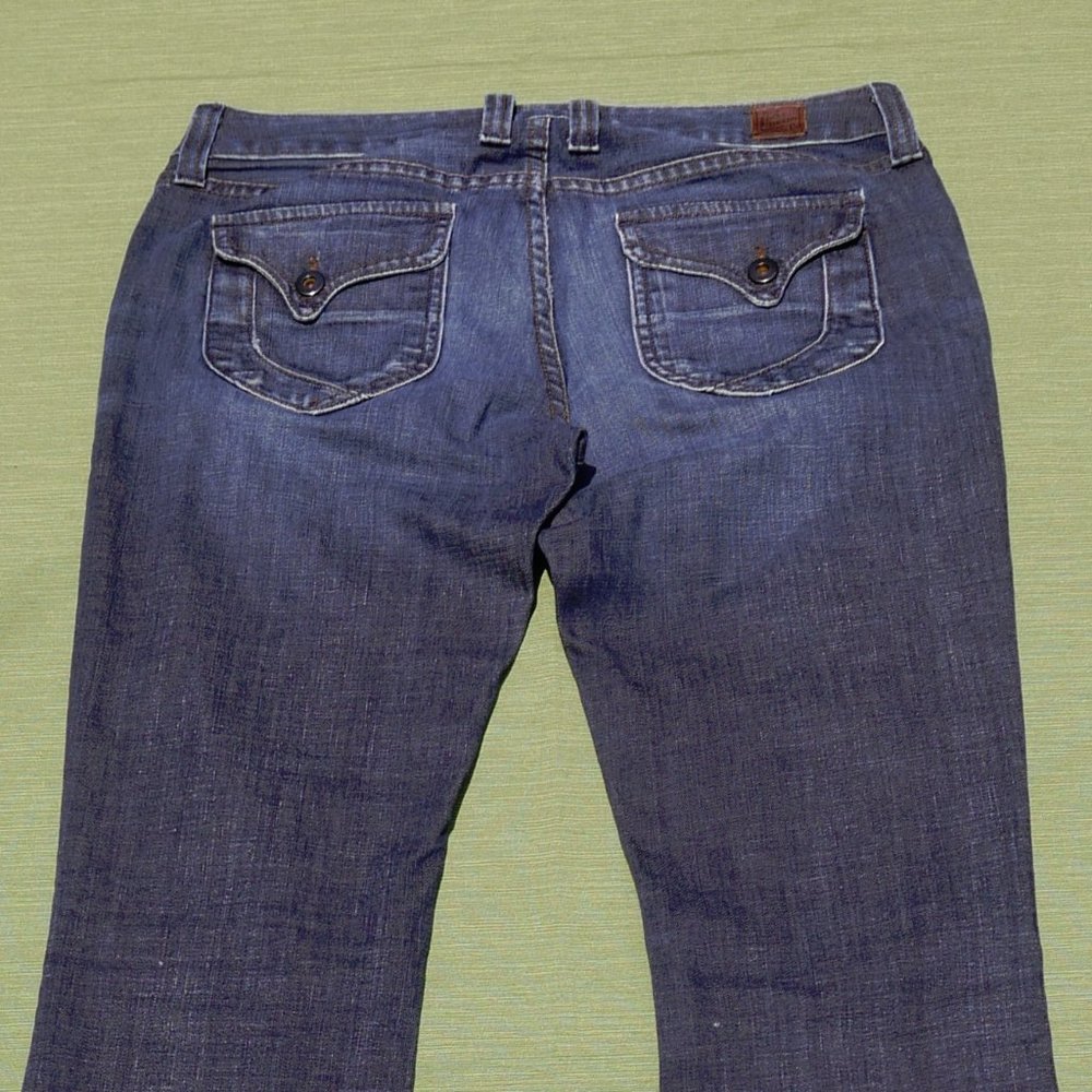 Lucky Brand Lauren Boot Jeans Size 8 Size 29 Long Length - Picture 3 of 13